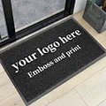 Modern Indoor Outdoor Welcome PVC Coil Door Mat